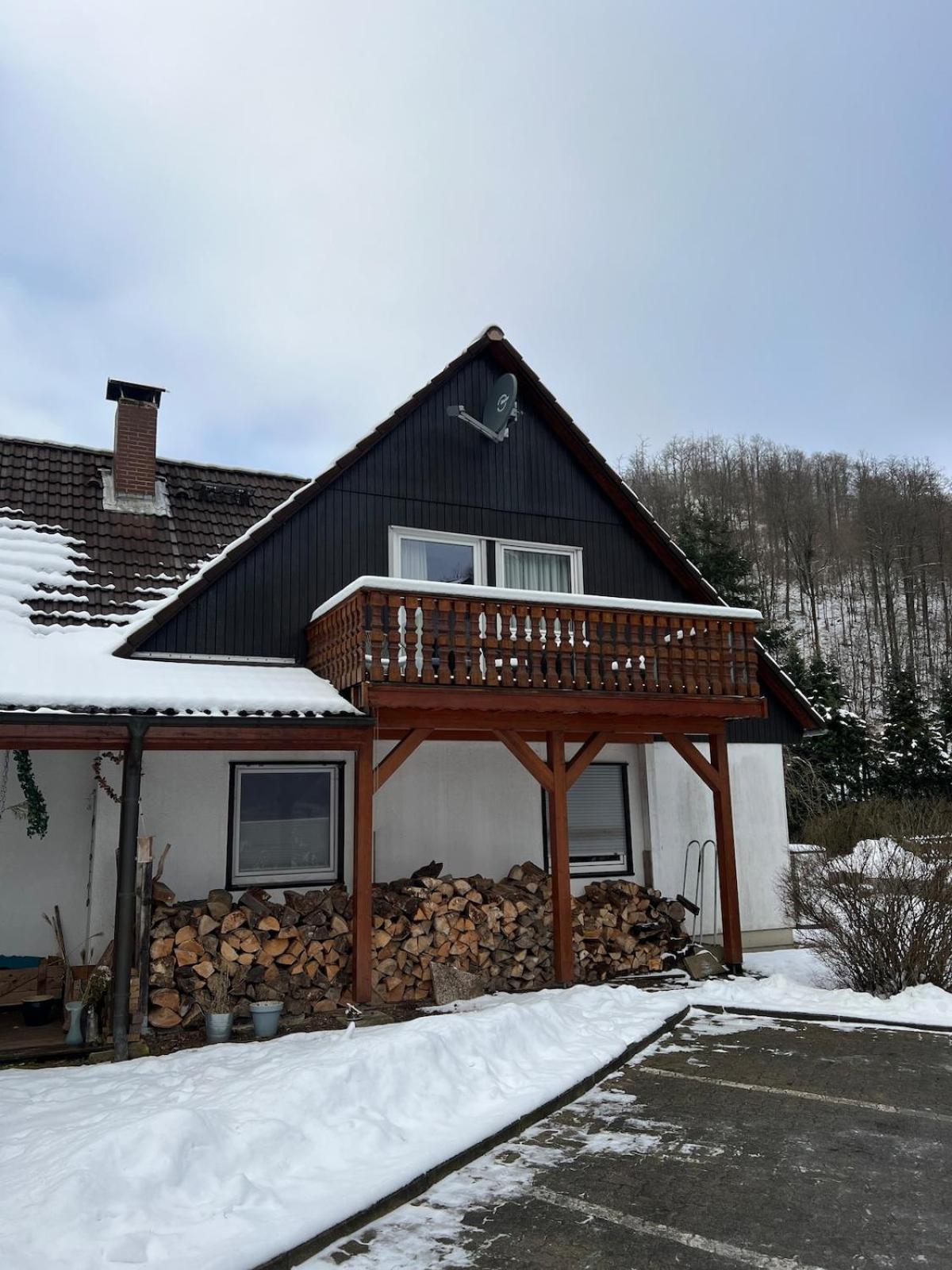Vor Lauter Baeumen B&B Zorge Bagian luar foto